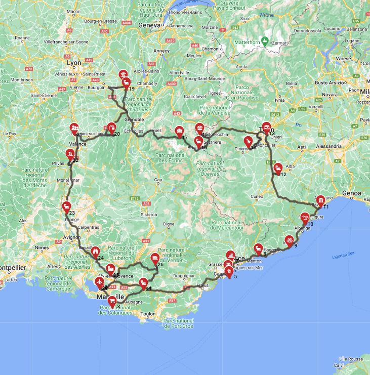 Marseille Round Trip - The French Riviera Adventure